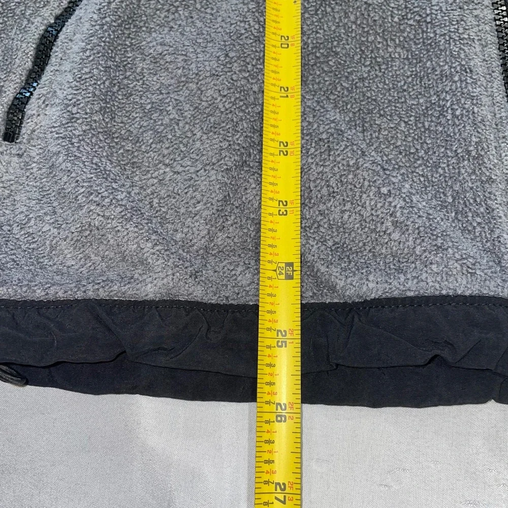 The North Face Denali Polartec Fleece Jacket Mens Medium‎ Grey Black